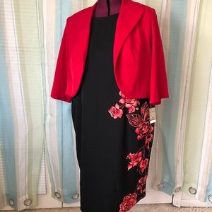 Maya Brook blazer & sheath dress. Women's sz 22!